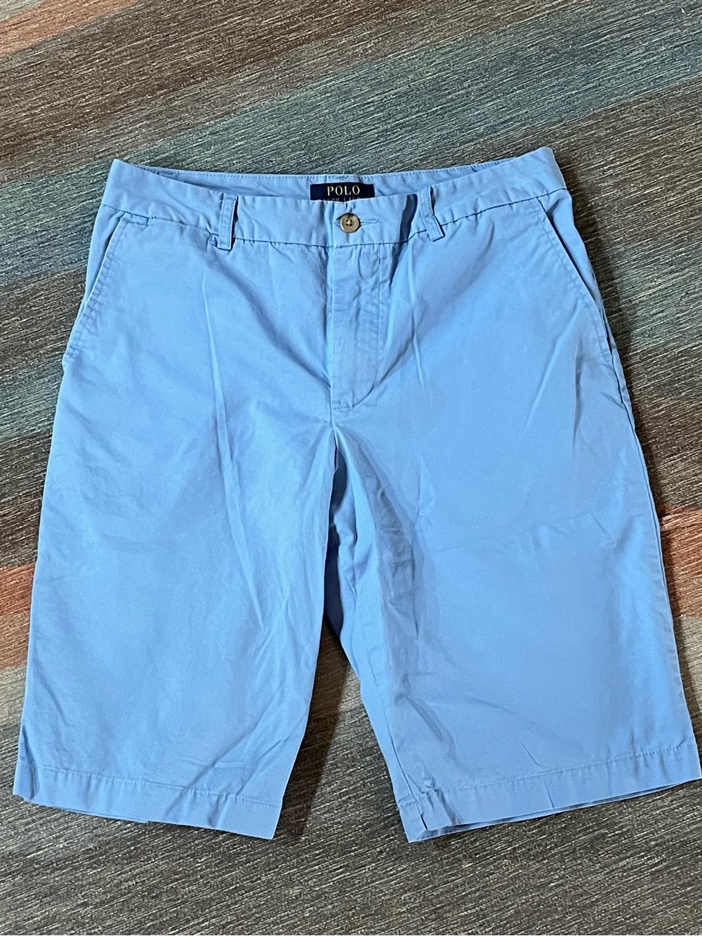 Polo by Ralph Lauren Light Blue Boys' Chino Shorts